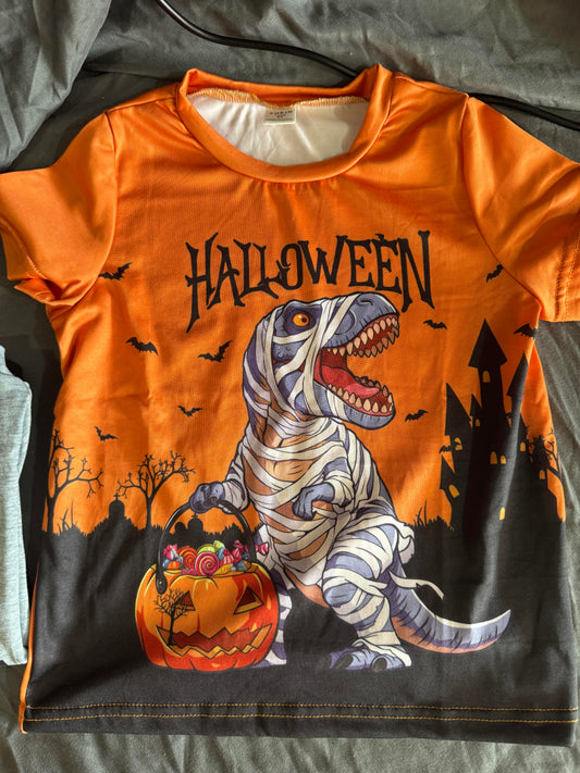 Shein boys Haloween 3-pack t-shirt size 4Y
