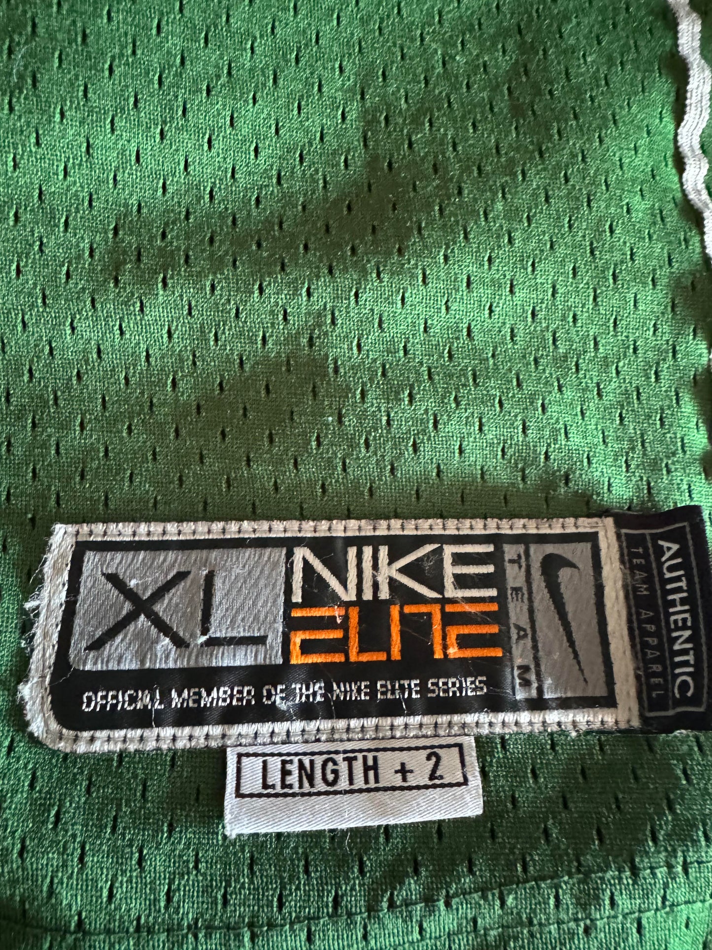 Pre-Owned Nike Elite Men's Michigan State Spartan Vintage NCAA Jersey Size XL