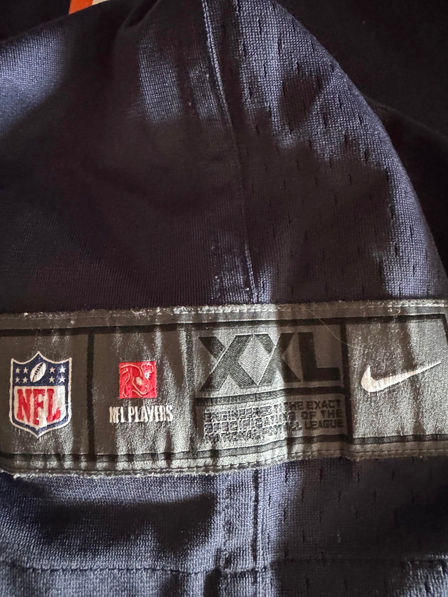 Pre-Owned Nike Kyle Long #75 NFL Chicago Bears Football Jersey Sixe XXL