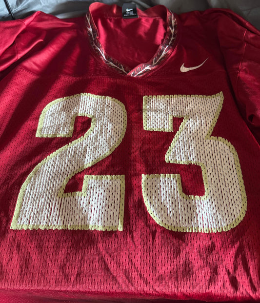 Pre-Owned Nike Vintage 90s Florida State Seminoles Football Jersey #23 Size L