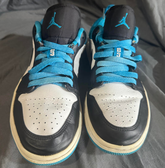Pre-Owned Jordan 1 Low Laser Blue Size 7M