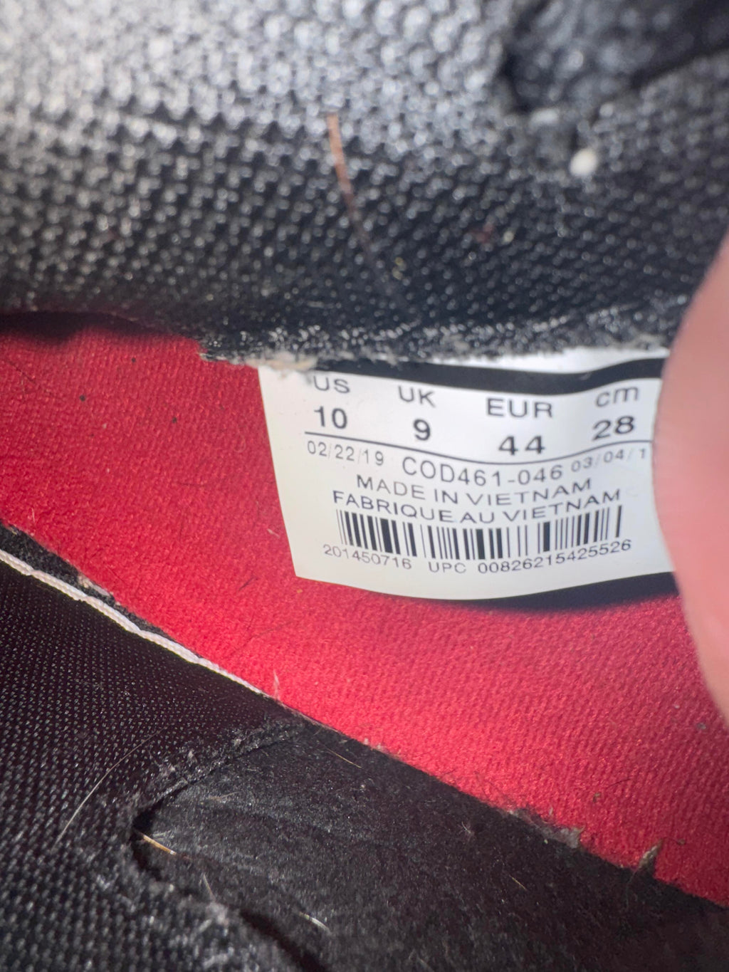 Pre-Owned Jordan 1 Retro High NC to Chi (Women's) Size 10 *CLEARANCE*