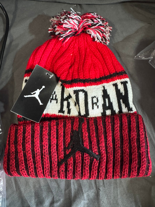 Jordan Unisex Beanie (Red/White)