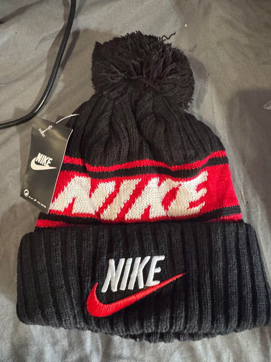 Nike Unisex Beanie (Black/Red)
