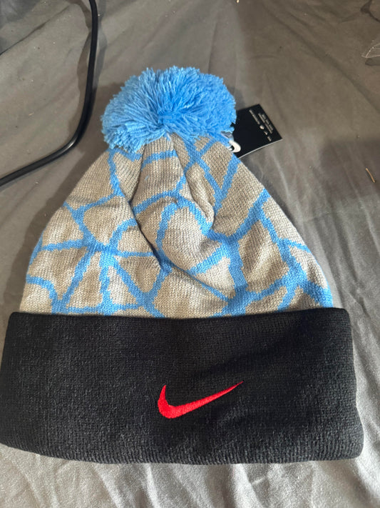 Nike Unisex Beanie (Gray/Blue)