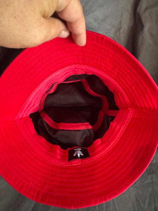 Adidas Bucket Hat (Red)