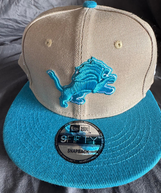 New Era Detroit Lions Snapback (Teal)