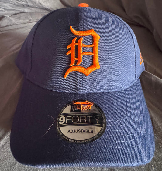 New Era Detroit Tigers Classic Orange Logo Adjustable
