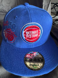 New Era Detroit Pistons Snapback Hat 75th Anniversary *Clearance*