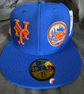 New Era New York Mets Fitted Hat (7 3/8) *Clearance*