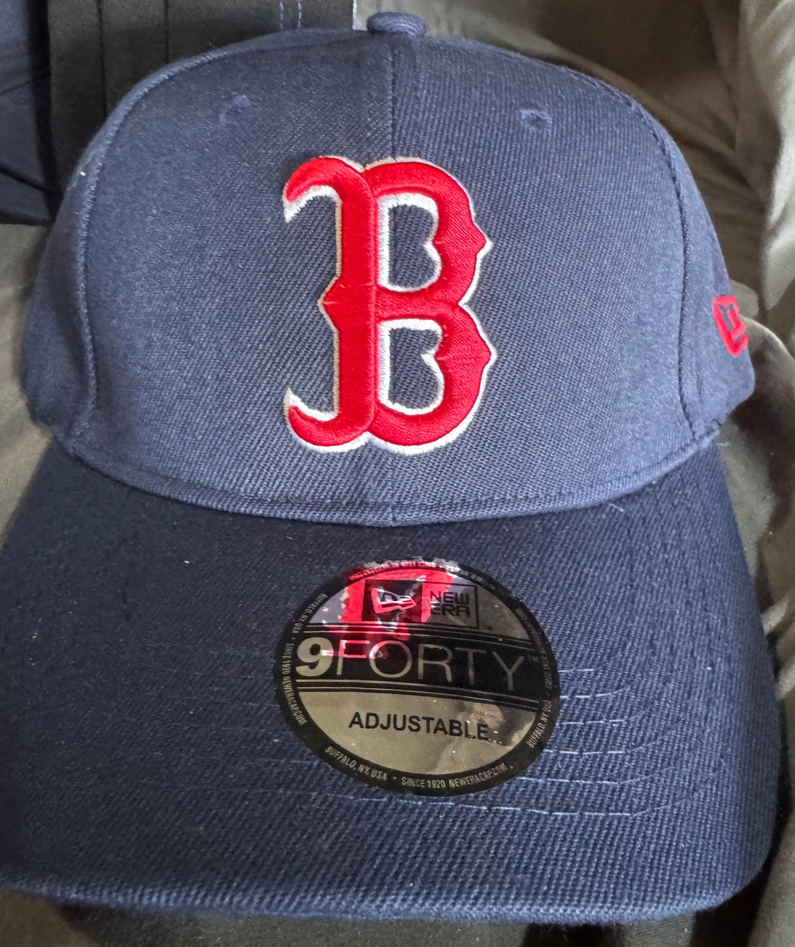 New Era Boston Red Sox Adjustable Hat *Clearance*