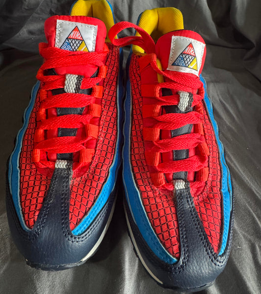 Pre-Owned Air Max 95 Now GS 'Crimson Blue' Size 6.5Y