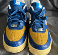 Nike Air Force 1 Low SP Undefeated 5 On It Blue Yellow Croc Size 6M *CLEARANCE*