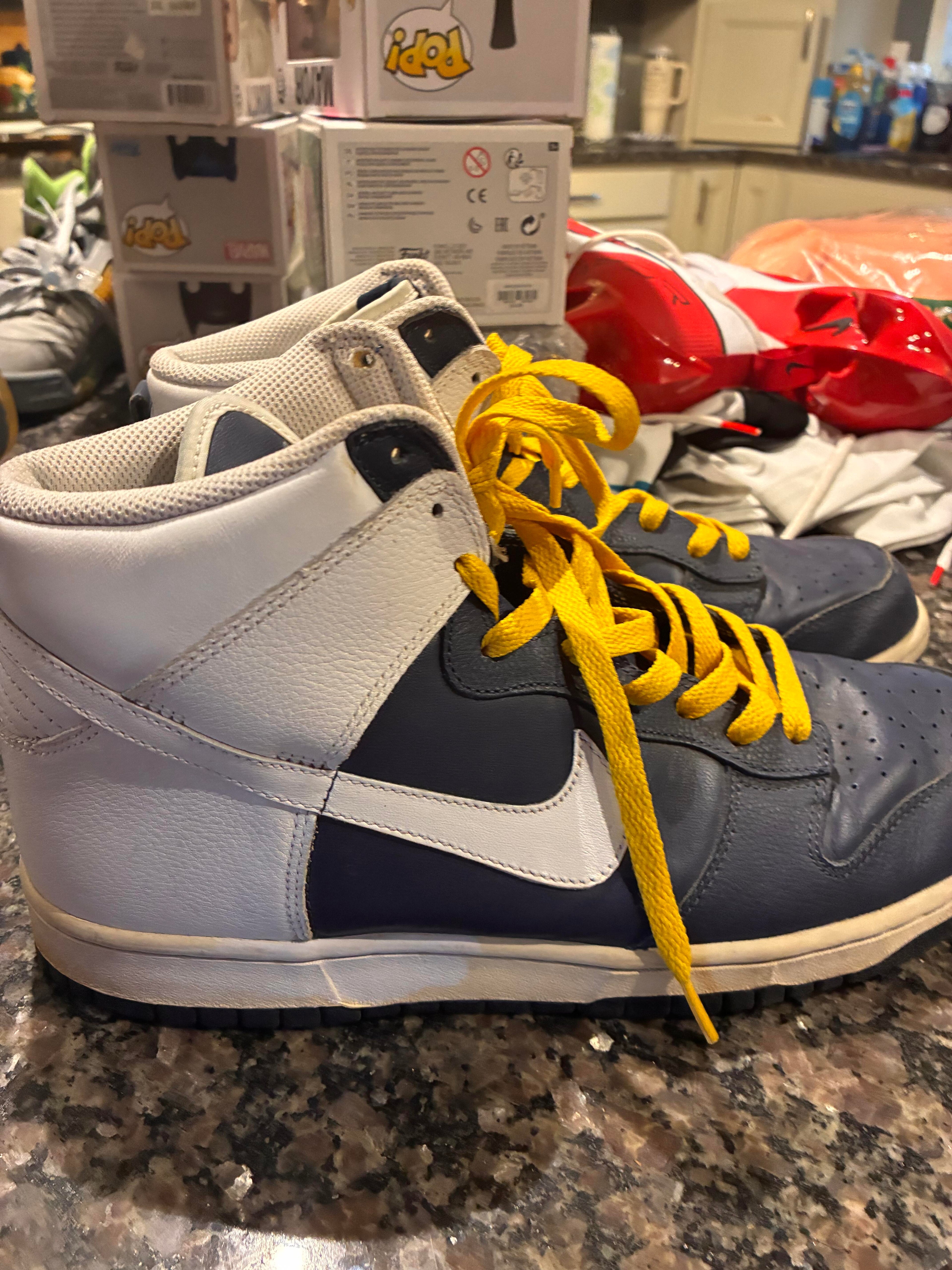 Nike Dunk High Blue Size 10M Pre-Owned *Clearance*