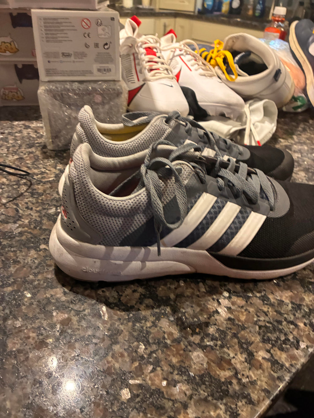 Adidas Originals Synthetic Cloudfoam Flow 2 Size 10W Pre-Owned