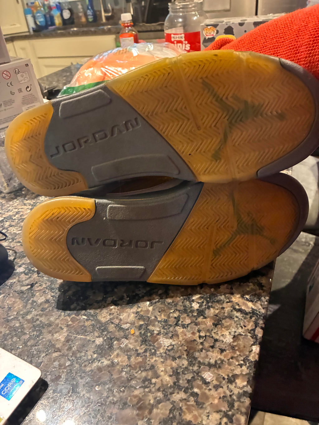 Jordan 5 Retro Green Bean Size 10.5M Pre-Owned *Collector Alert*