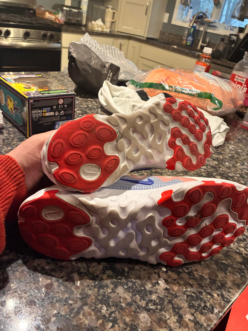 Nike Renew Lucent White Royal Crimson Pre-Owned Size 10M