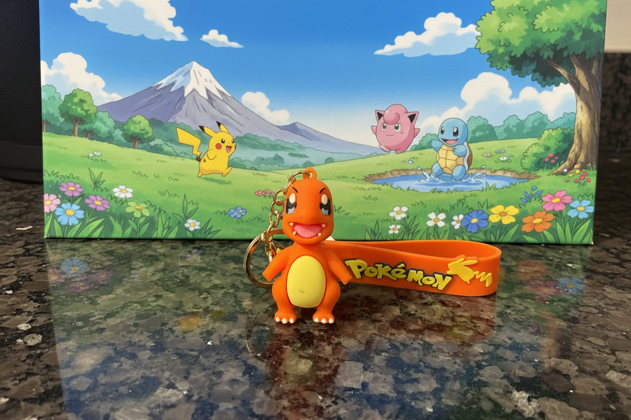 Pokemon Charmander keychain
