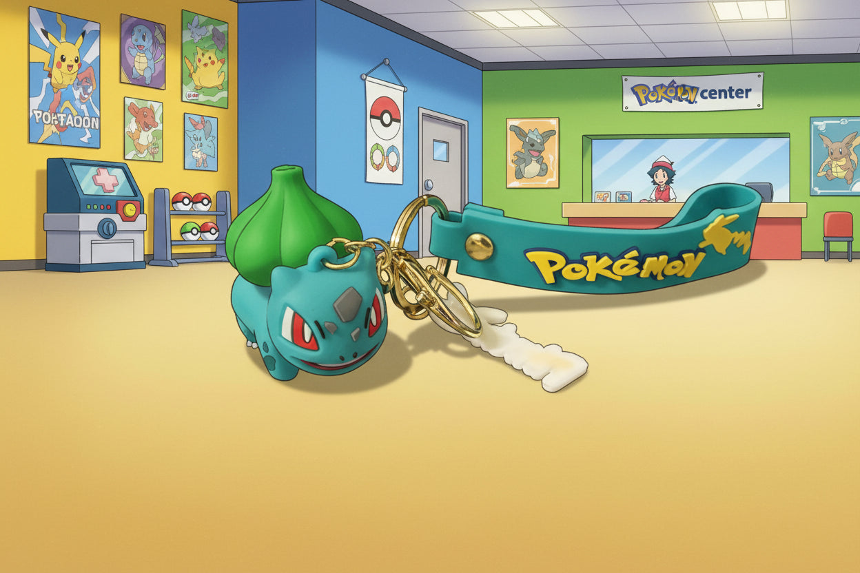 Pokemon Bulbasaur Keychain