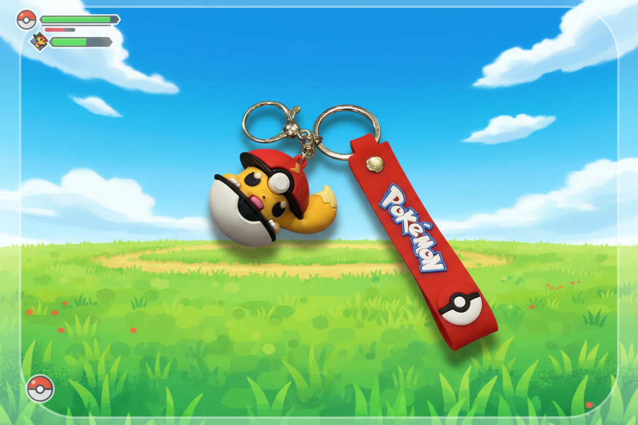 Pokemon Eve in Pokeball Keychain