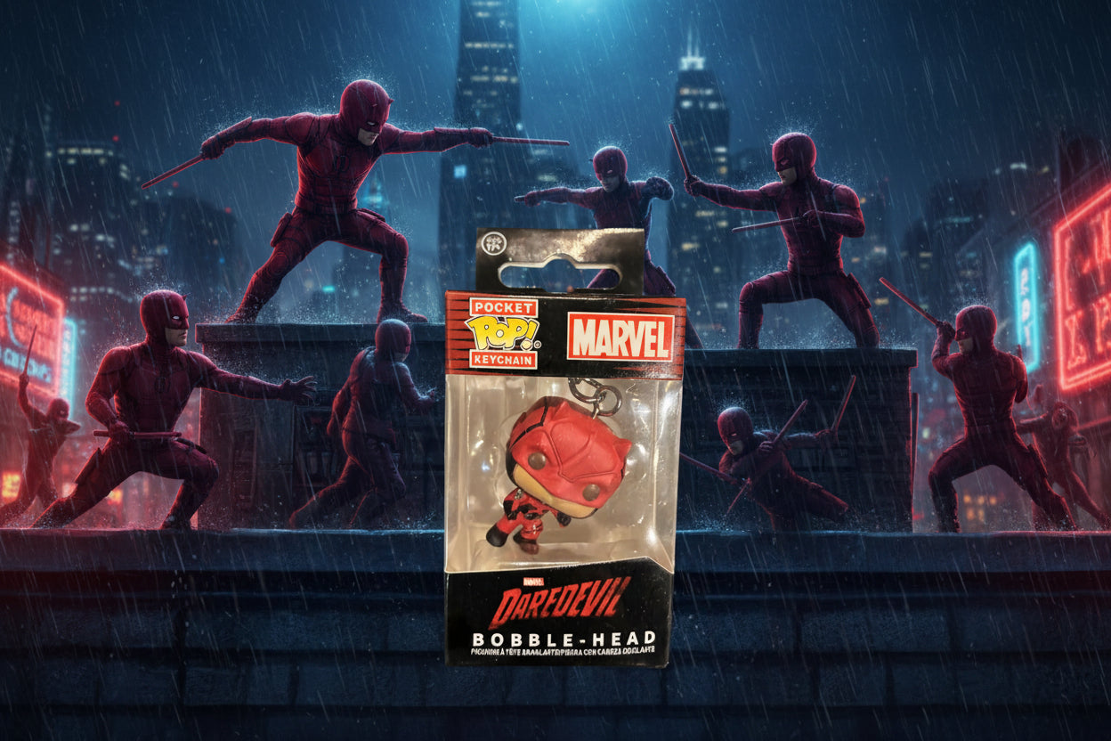 Mini Funko Pop "Pocket Pop" Daredevil Keychain
