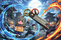 Demon Slayer Keychain with decal and wrist strap