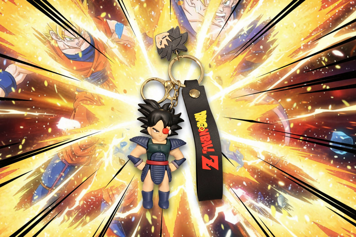 Dragonball Z Keychain with decal and wrist strap