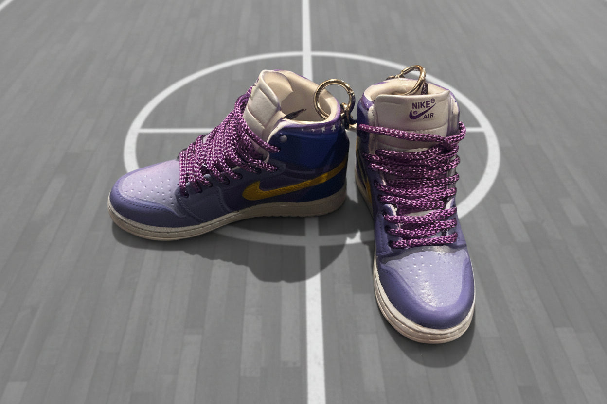 Custom Nike Keychain - Jordan 1 #24 Kobe