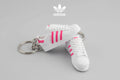 Custom Keychain - Adidas Superstar Red
