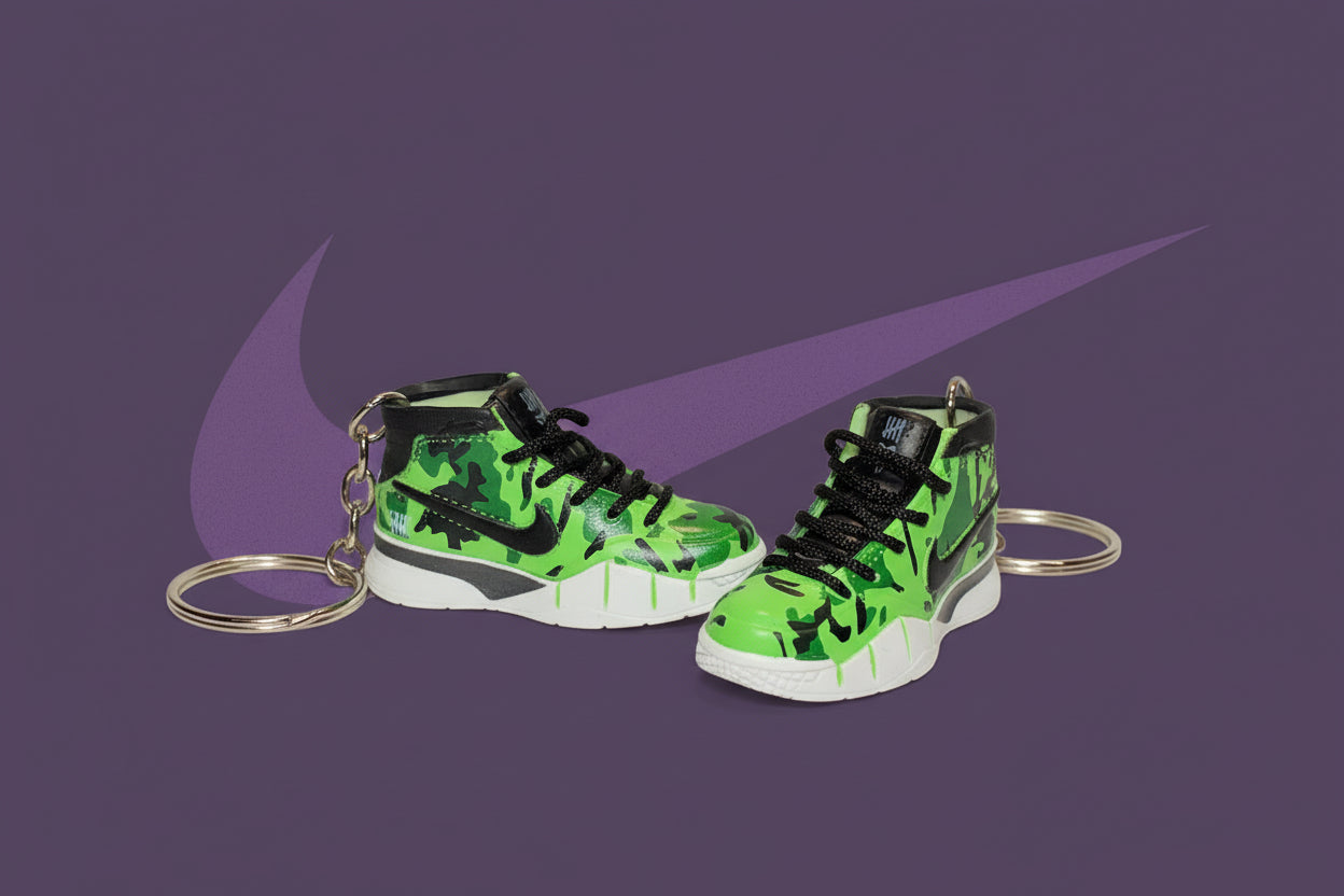 Custom Nike Keychain - Kobe 1 (Green)