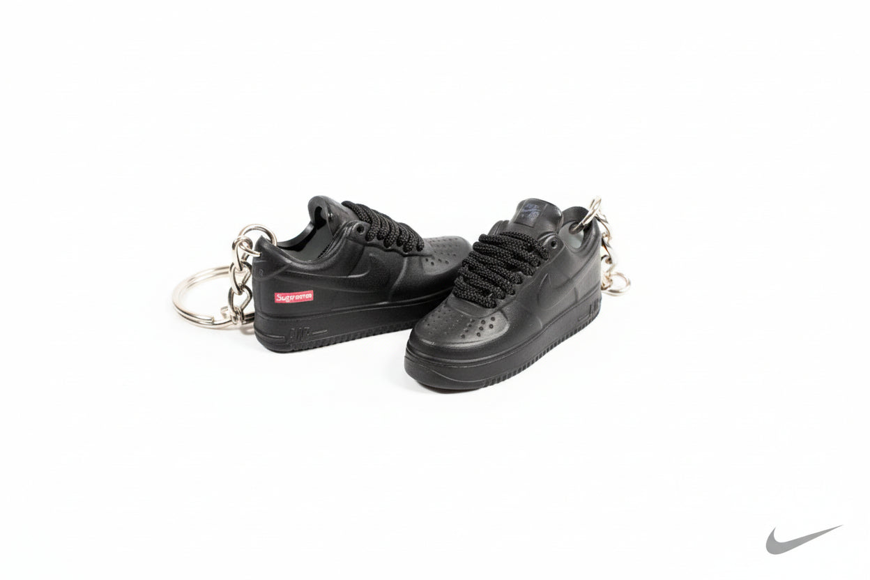Custom Keychain - Nike Supreme Black