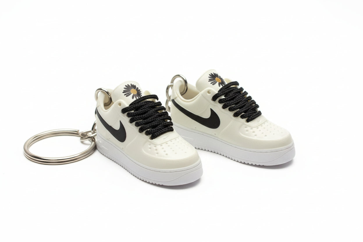 Custom Nike Keychain - AF1 (White)