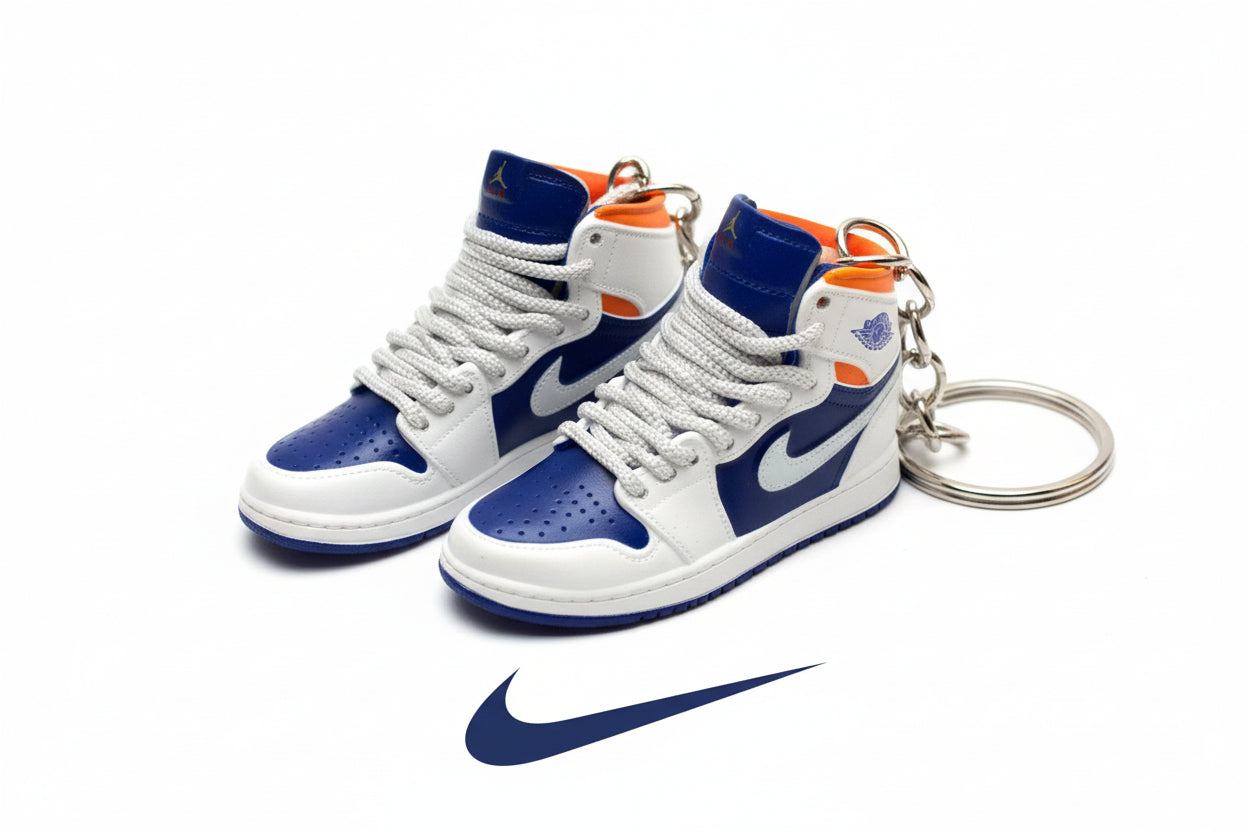 Custom Nike Keychain - Jordan 1 (Purple/White)