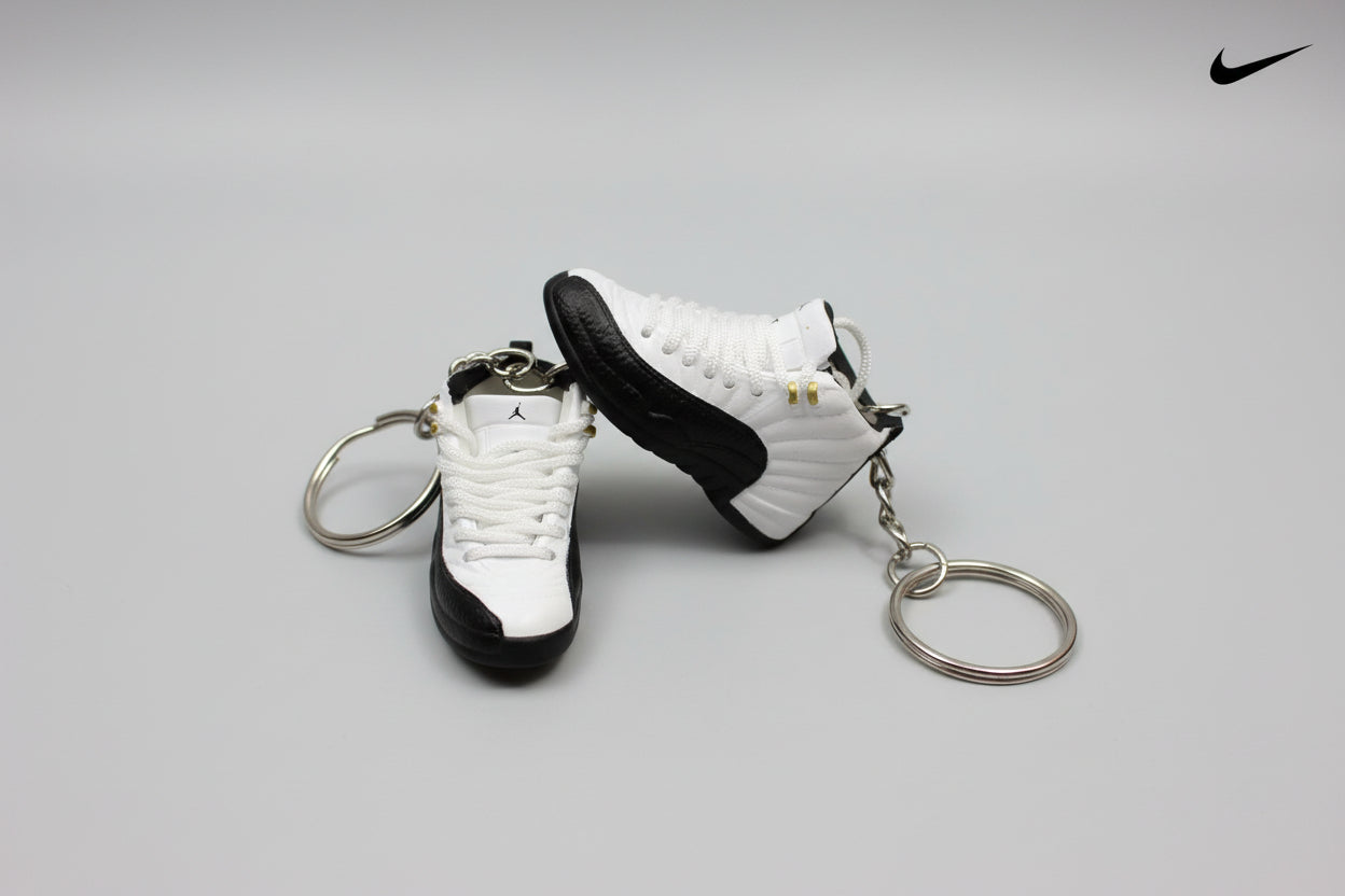 Custom Nike Keychain - Jordan 11 (White)