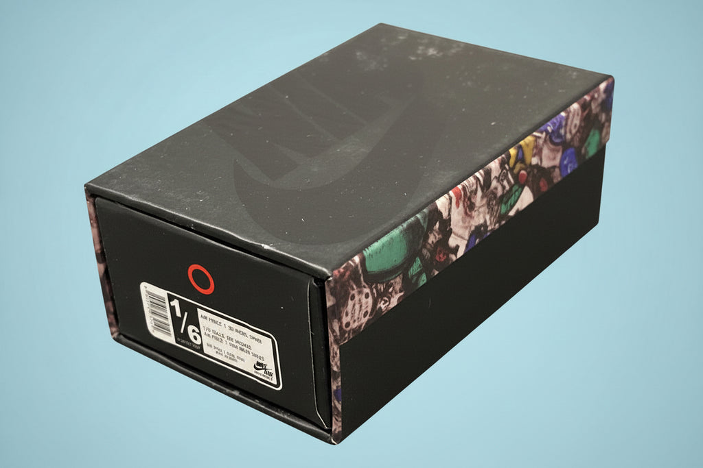 Keychain Souvenir Shoe Box Nike Slide Box