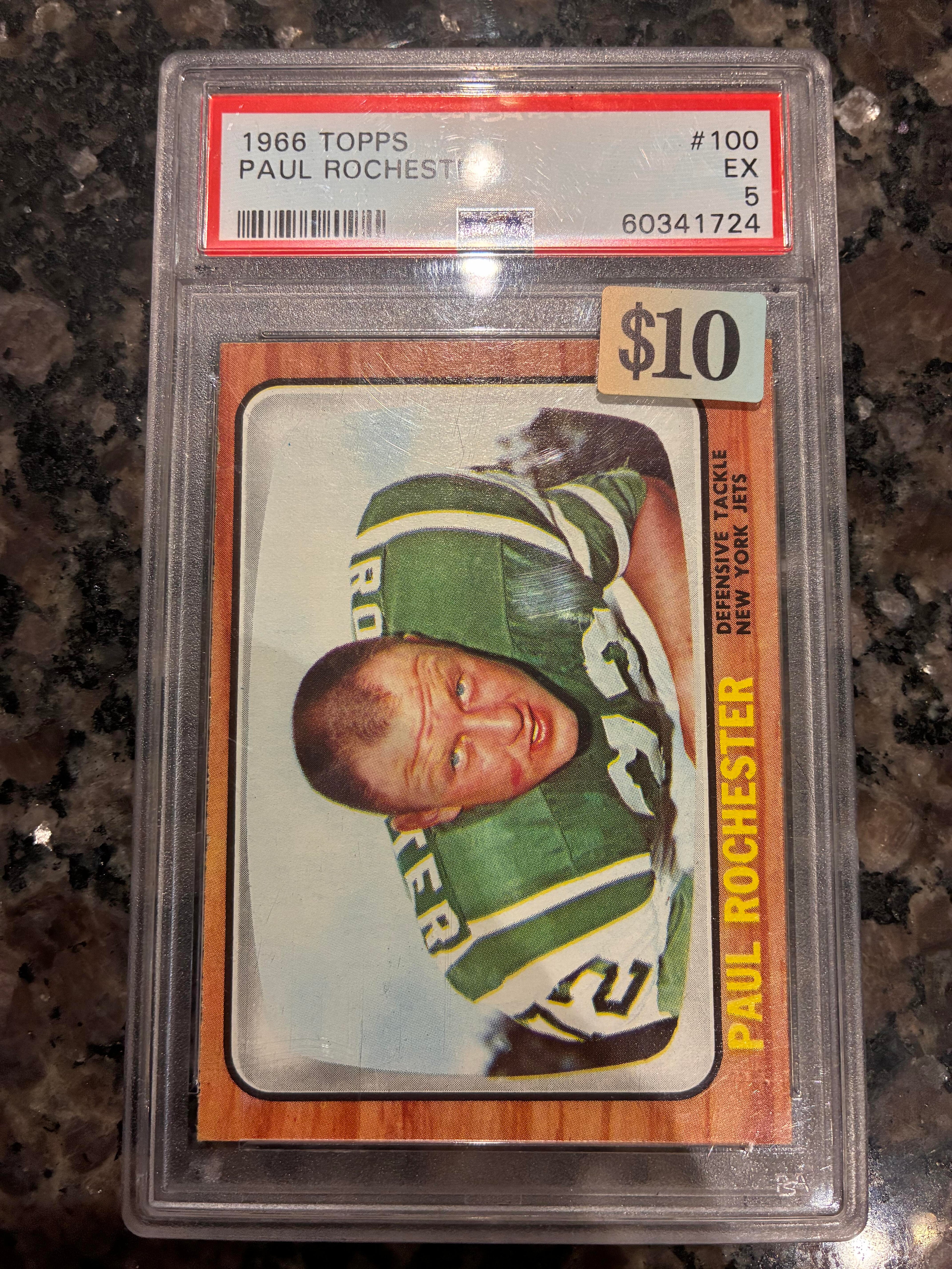 1966 Topps Paul Rochester #100 PSA Certified Graded 5