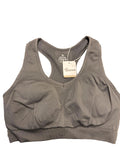 Baomosi Spandex Sports Bra Size: XL (Gray)