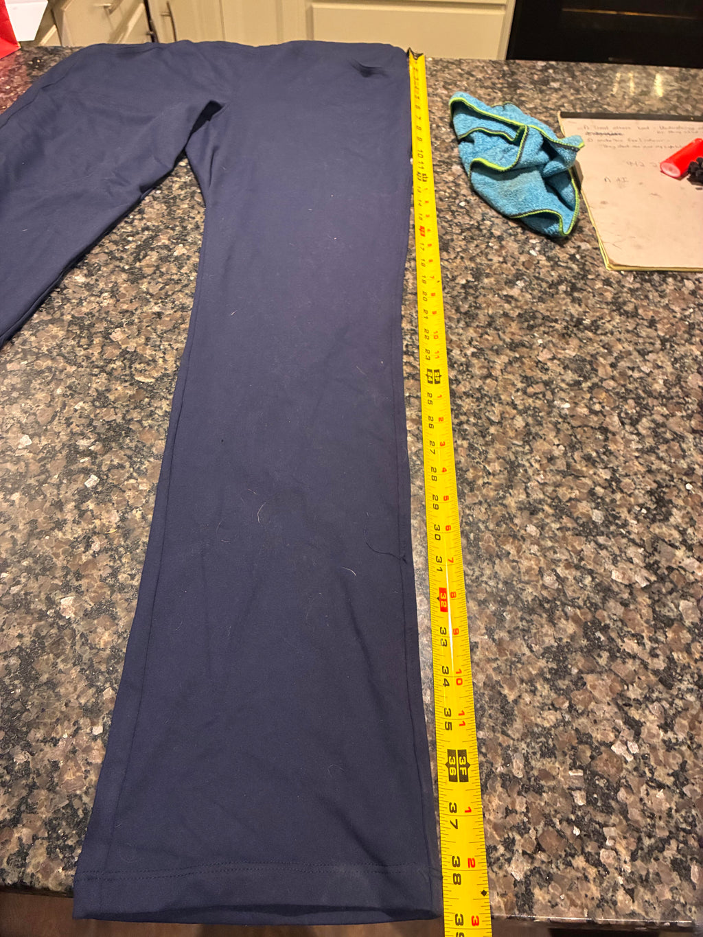 yogipace yoga pants (Dark Blue) Size: L Women's