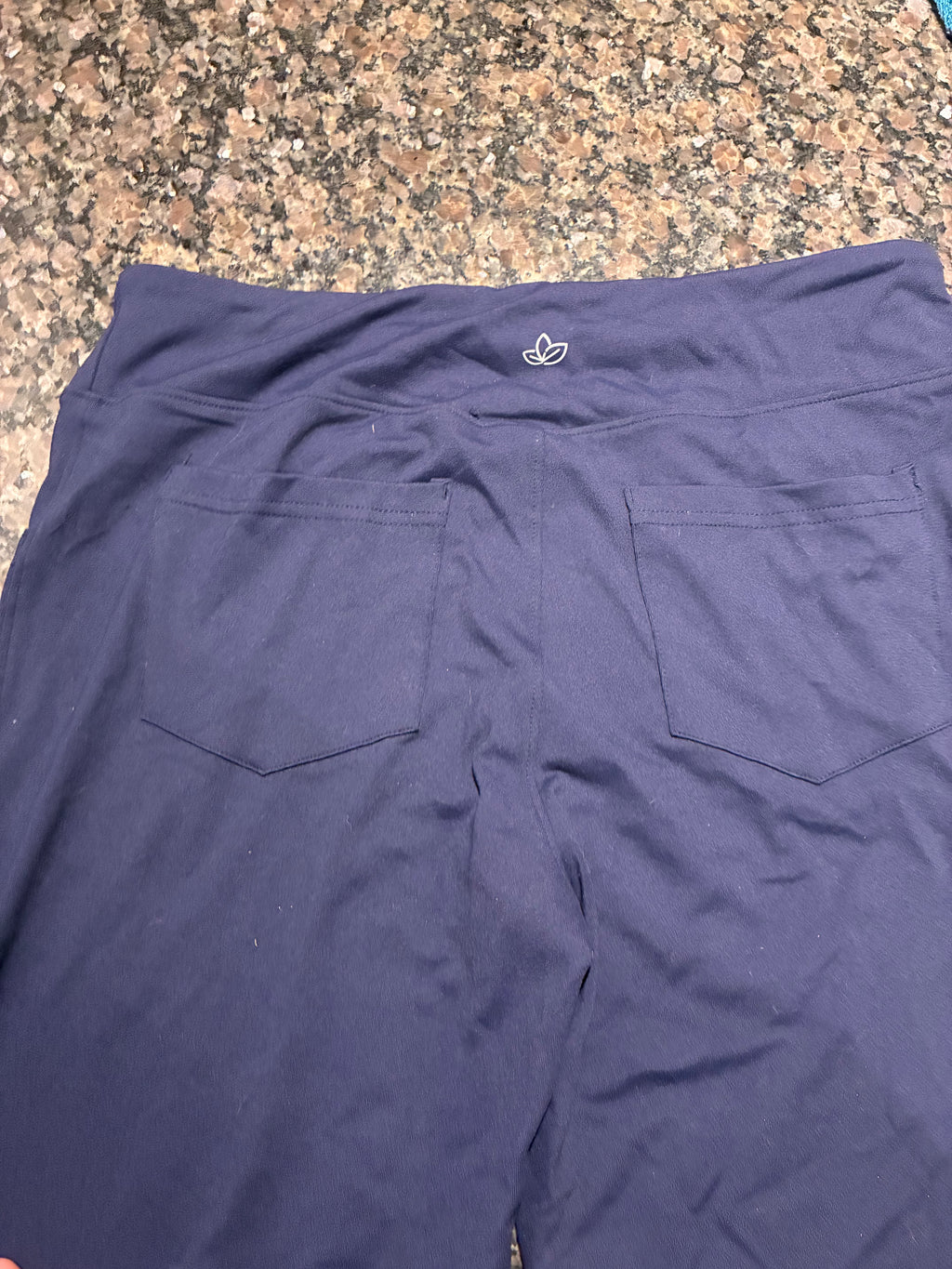 yogipace yoga pants (Dark Blue) Size: L Women's