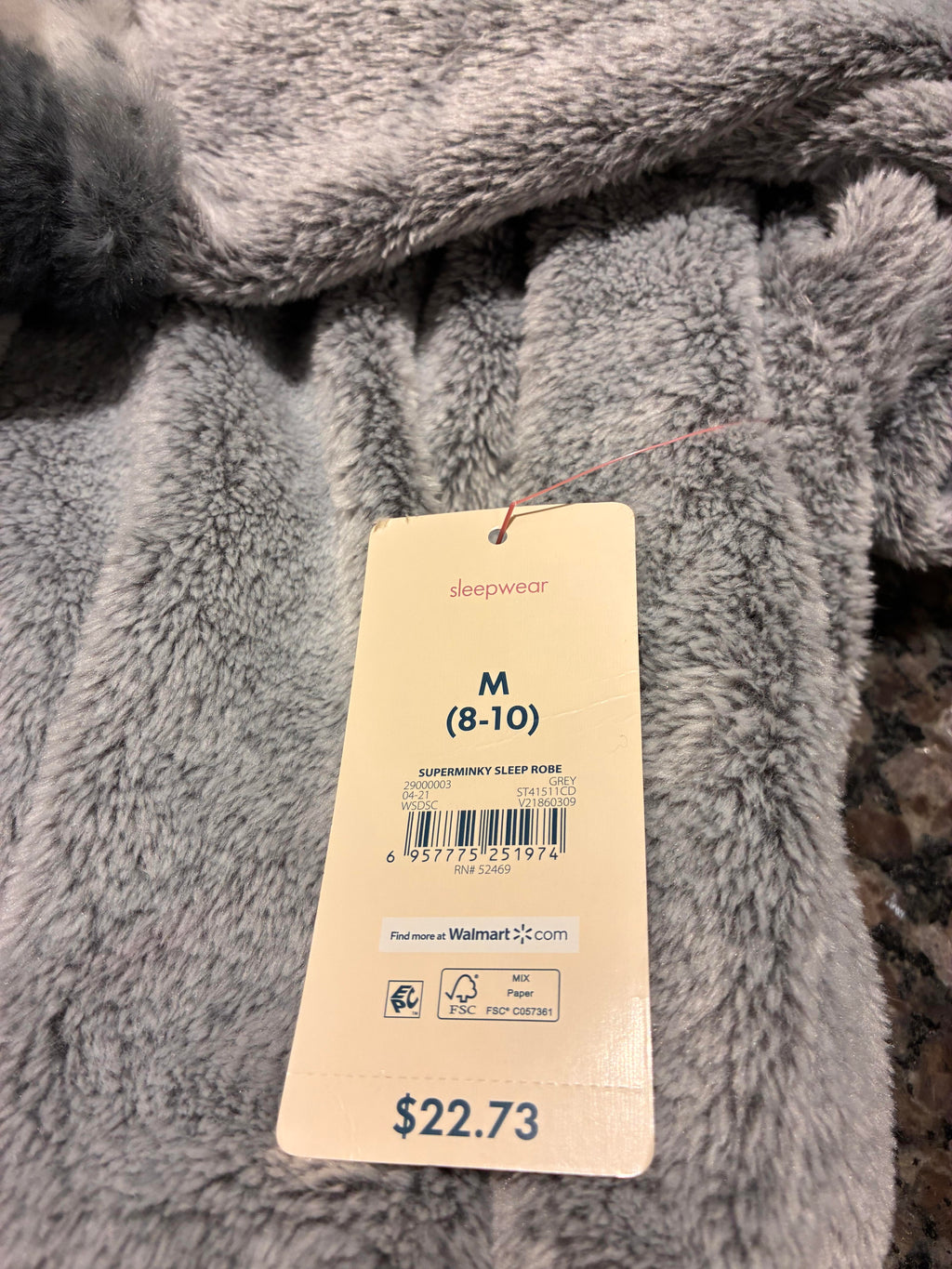 Secret Treasures Robe Size (8-10) M Youth