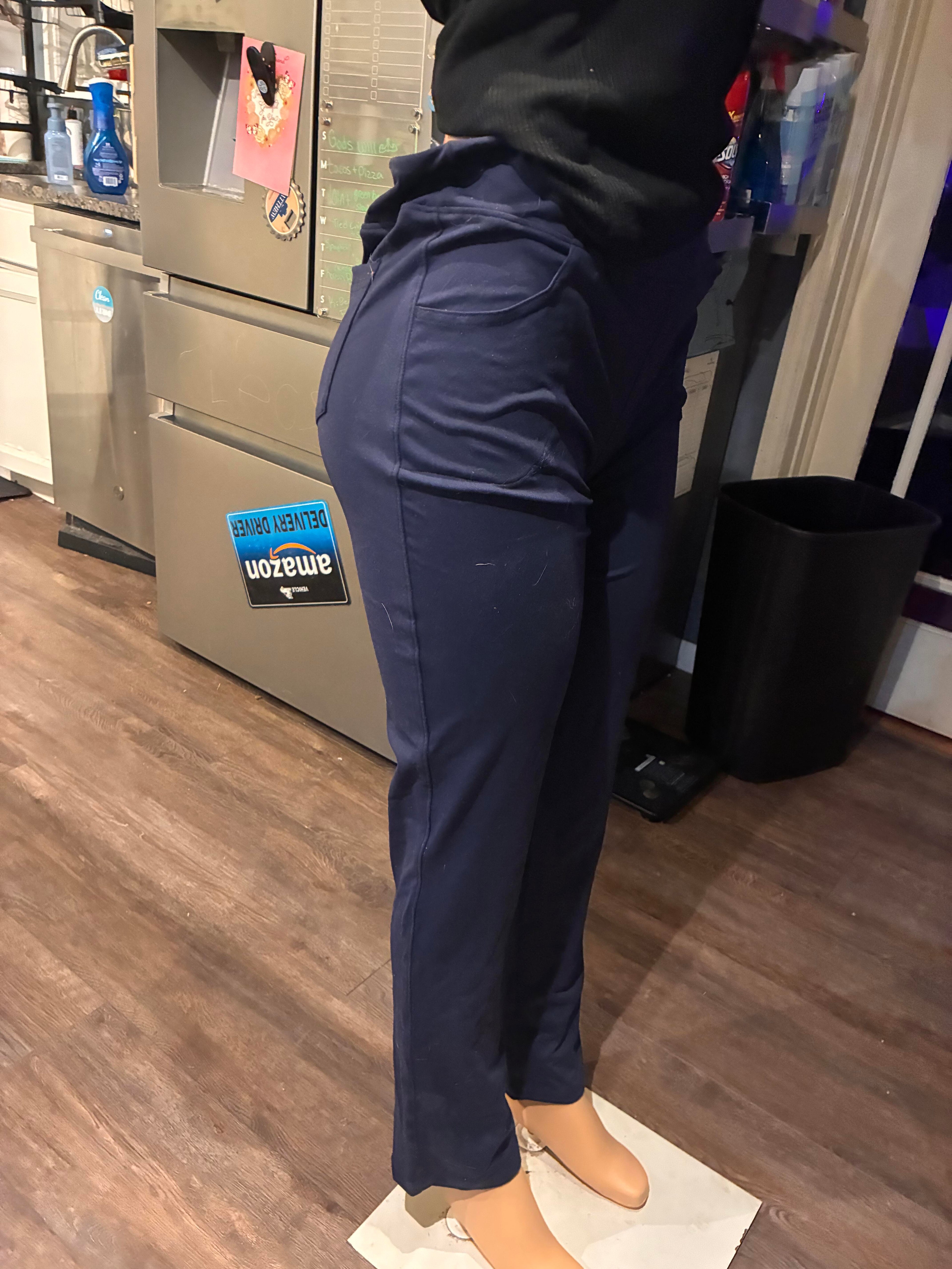 yogipace yoga pants (Dark Blue) Size: L Women's