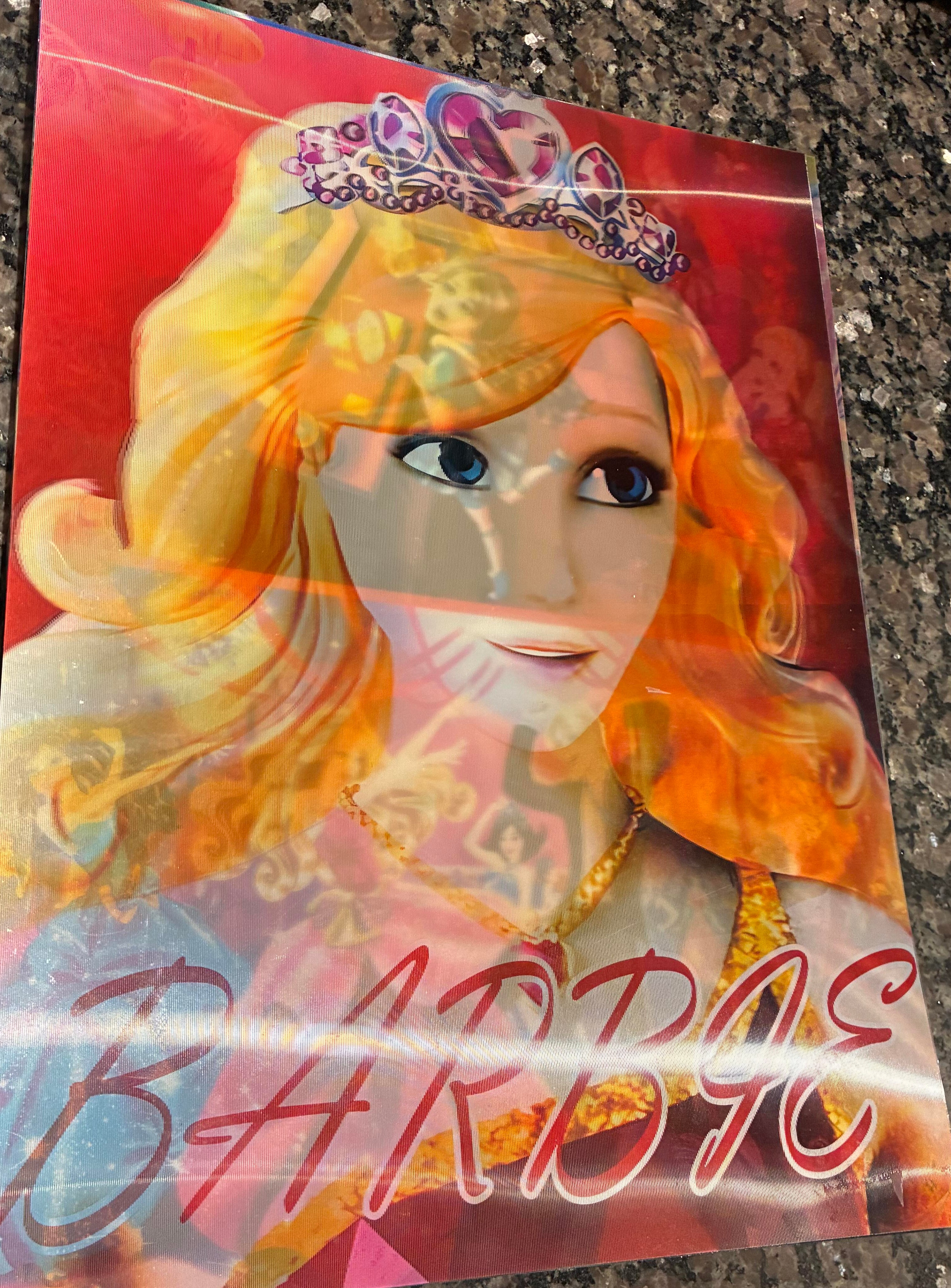 3D Poster (15.5 x 11.5) Barbie