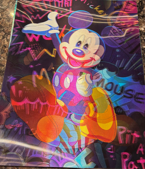 3D Poster (15.5 x 11.5) Mickey Mouse