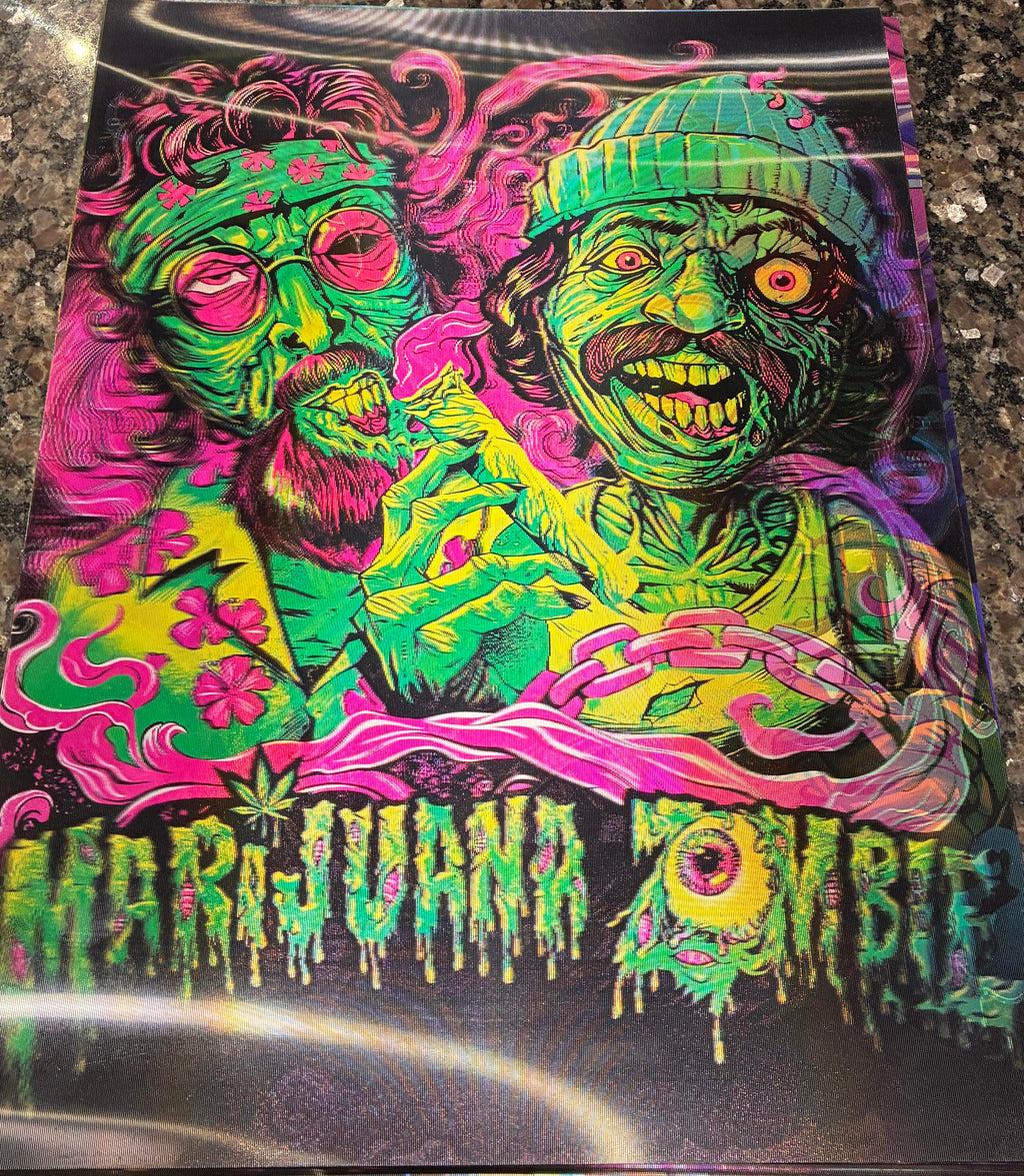 3D Poster (15.5 x 11.5) Cheech and Chong 2