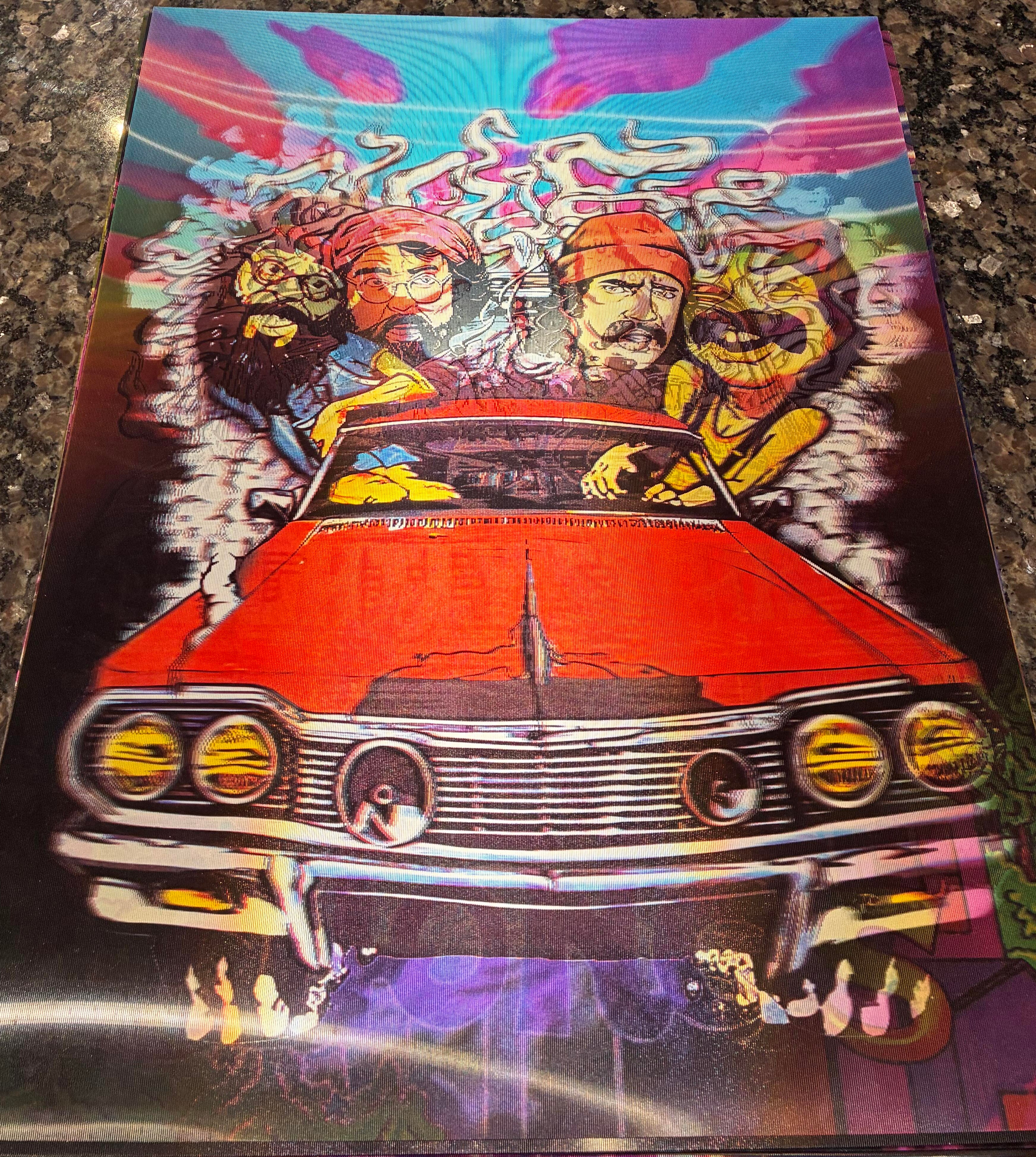 3D Poster (15.5 x 11.5) Cheech and Chong