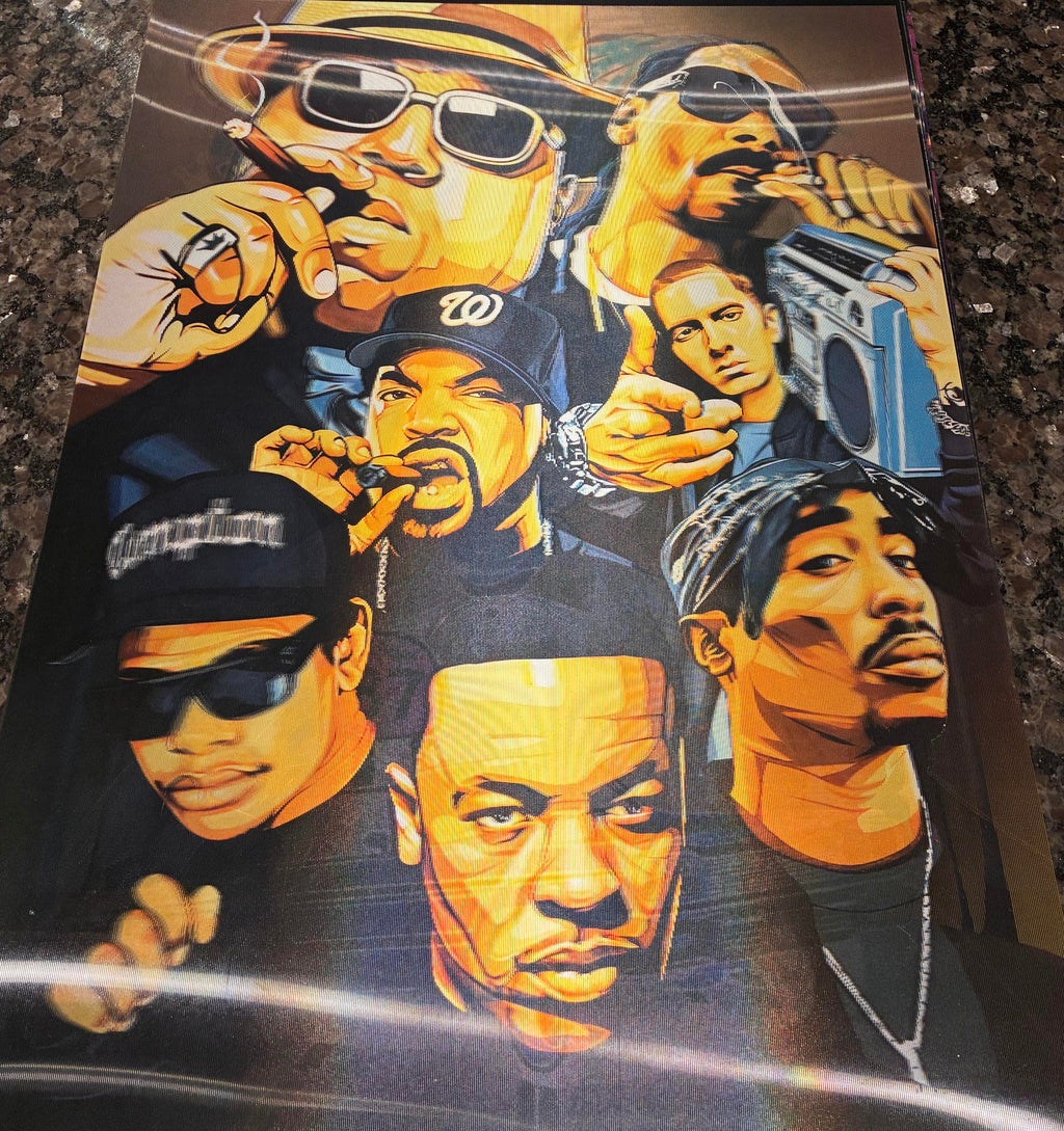 3D Poster (15.5 x 11.5) Hip Hop Royality