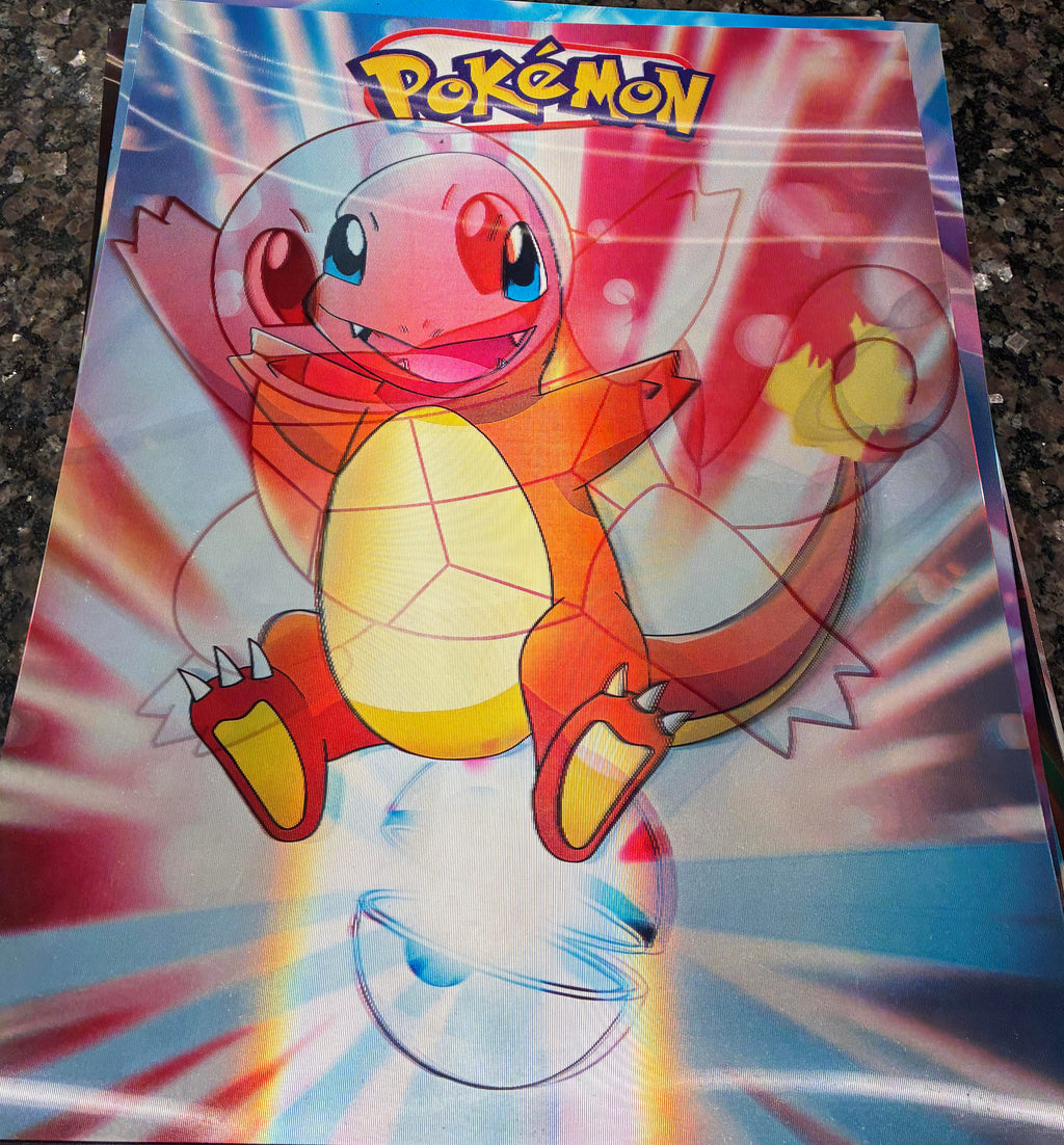 3D Poster (15.5 x 11.5) Pokemon Character 5