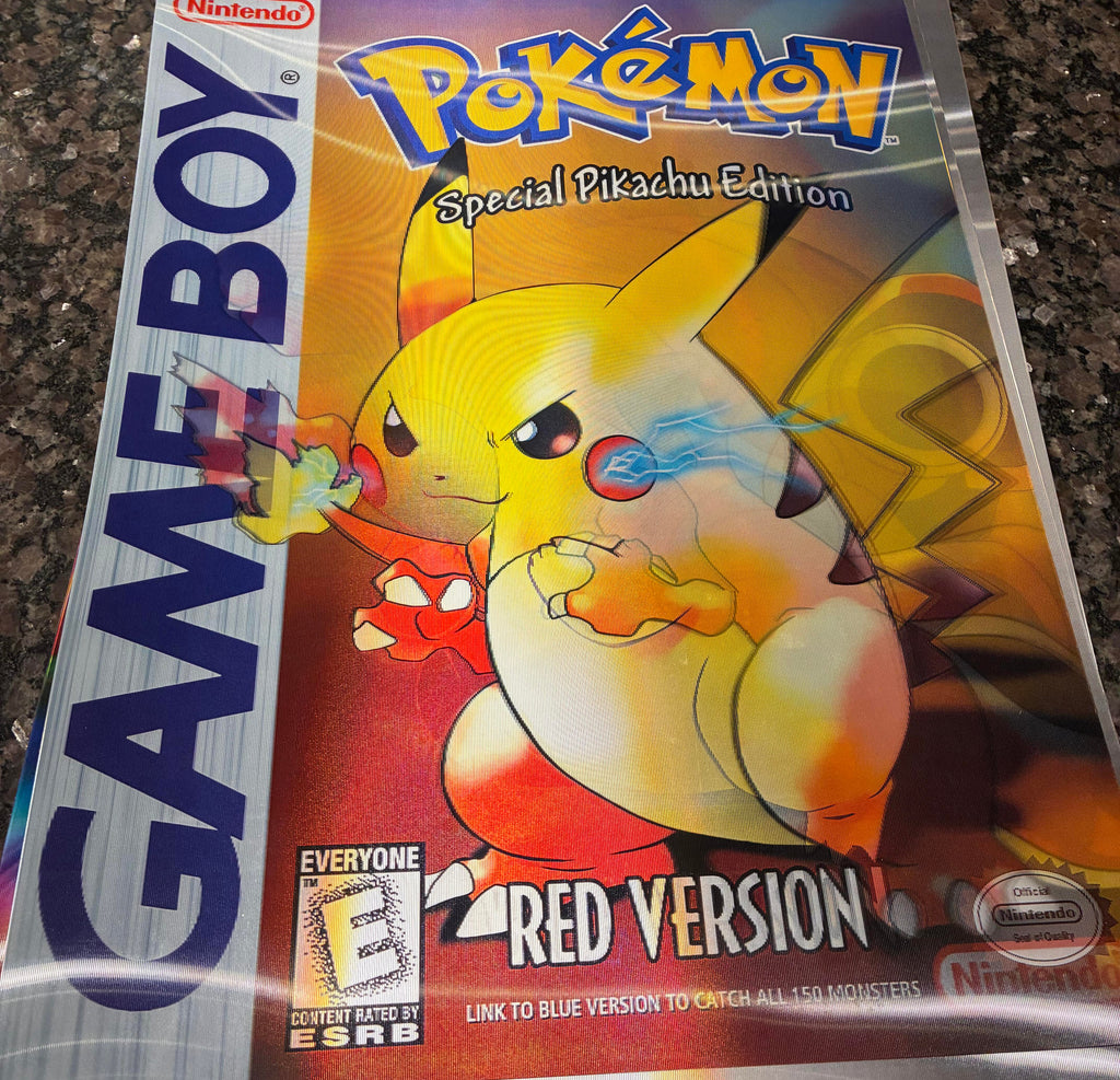 3D Poster (15.5 x 11.5) Pokemon Character 6