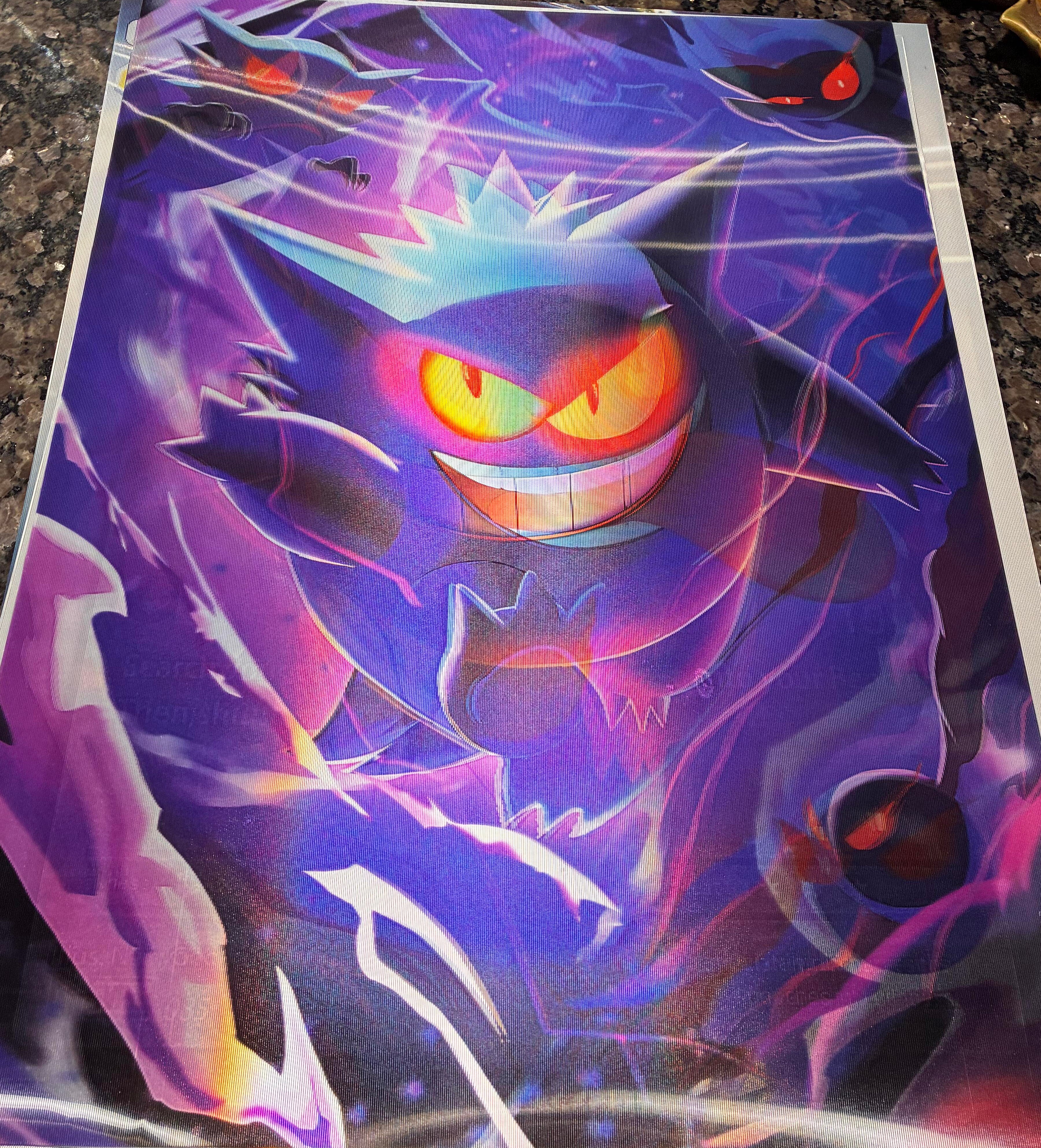 3D Poster (15.5 x 11.5) Pokemon Character 1