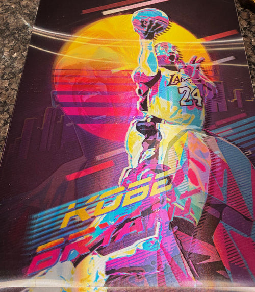3D Poster (15.5 x 11.5) Kobe Bryant 2